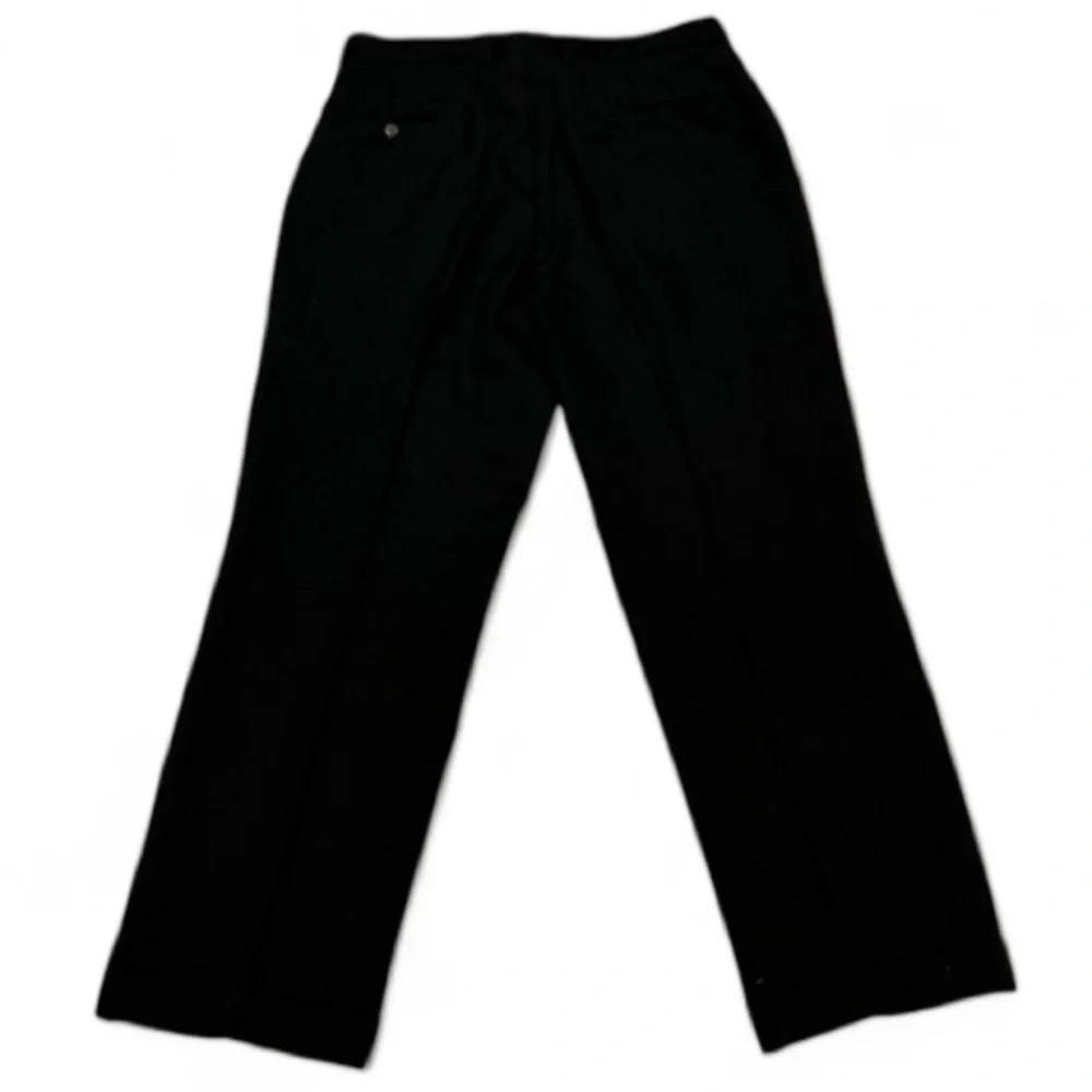 Tommy Hilfiger Black Pleated Men’s Slacks Size 34 EUC